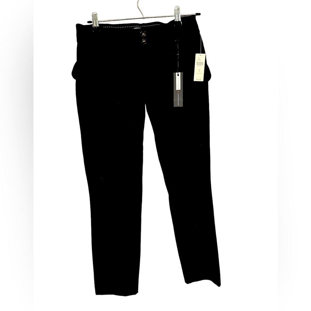 NWT Anthropology Pilcro Black Skinny Pants. Size 4
